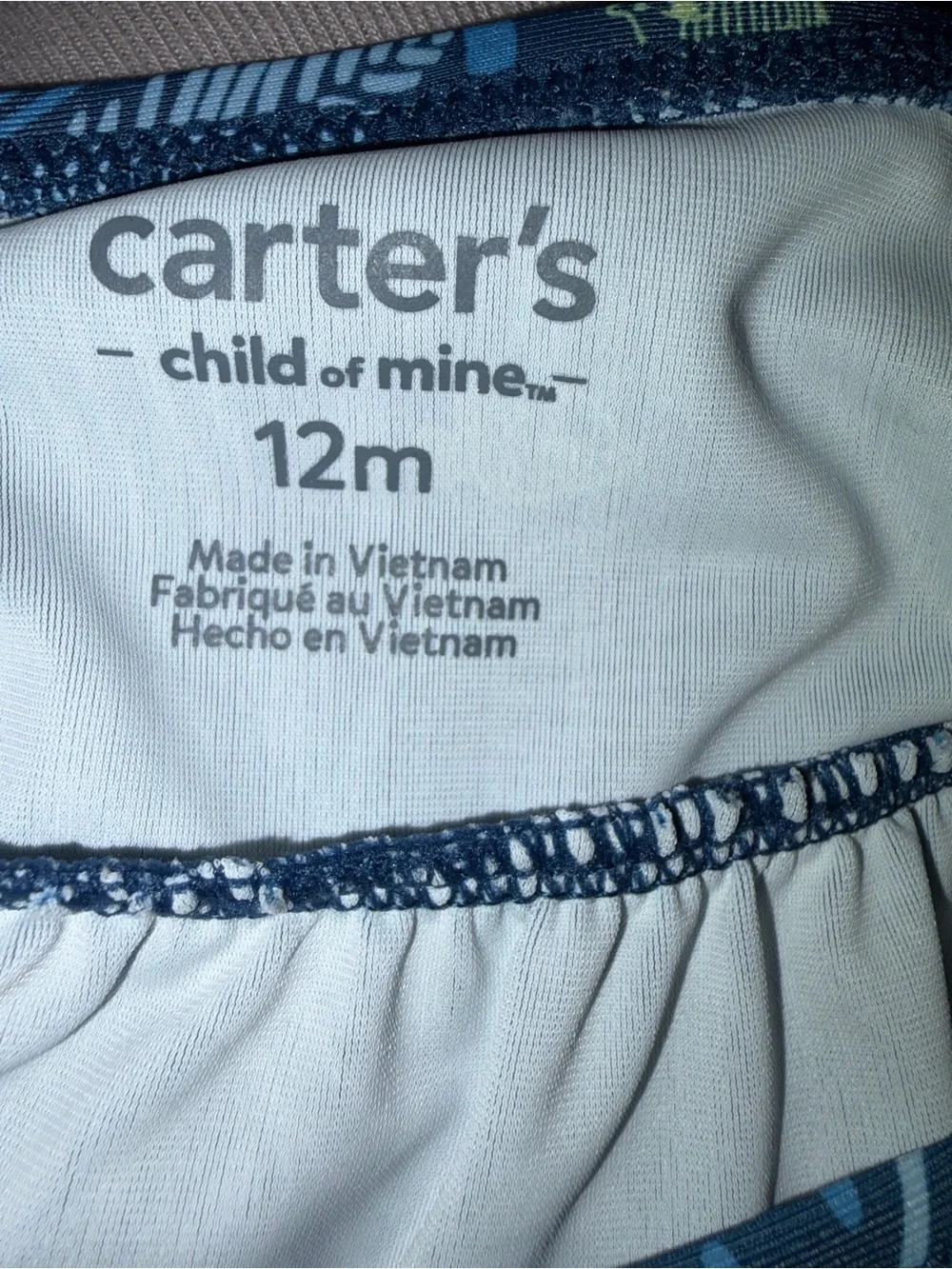 Carters navy blue